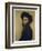 Portrait of a Young Jewish Man-Isidor Kaufmann-Framed Giclee Print