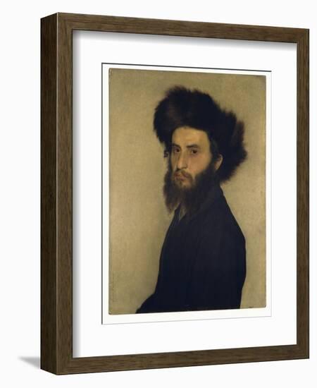 Portrait of a Young Jewish Man-Isidor Kaufmann-Framed Giclee Print
