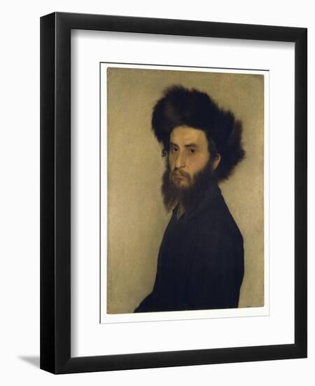Portrait of a Young Jewish Man-Isidor Kaufmann-Framed Giclee Print