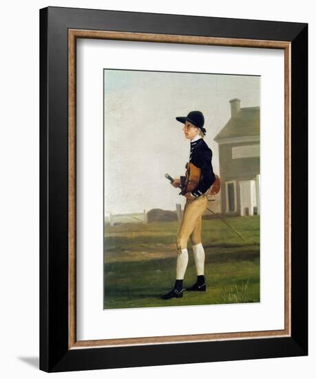 Portrait of a Young Jockey-George Stubbs-Framed Giclee Print