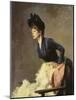 Portrait of a Young Lady, 1889-Hugo von Habermann-Mounted Giclee Print