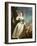 Portrait of a Young Lady as a Shepherdess-Thomas Hudson-Framed Giclee Print