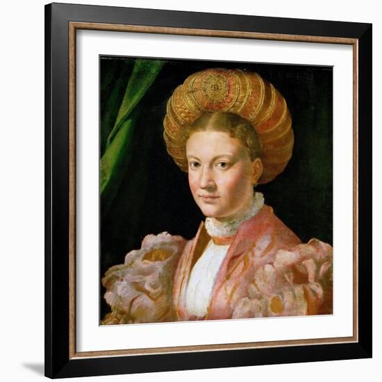 Portrait of a Young Lady, Ca 1530-Parmigianino-Framed Giclee Print