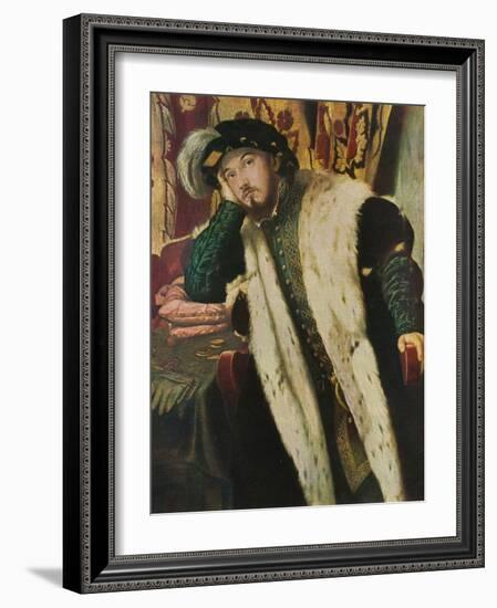 'Portrait of a Young Man', 1540, (1909)-Moretto Da Brescia-Framed Giclee Print