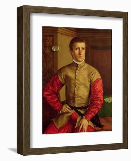 Portrait of a Young Man, 1544-Georg Pencz-Framed Giclee Print