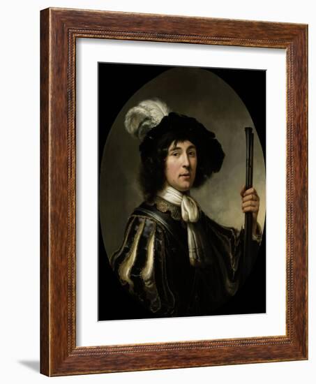 Portrait of a Young Man, 1640-60-Aelbert Cuyp-Framed Art Print