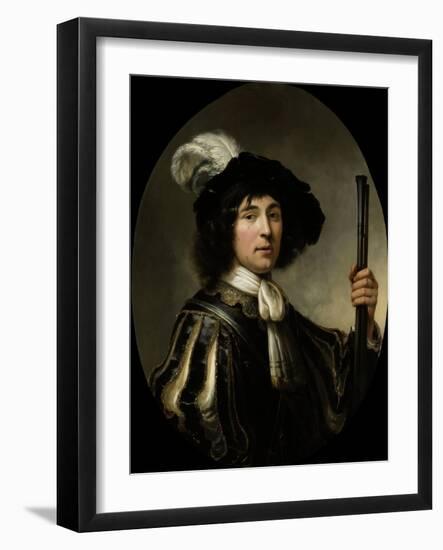 Portrait of a Young Man, 1640-60-Aelbert Cuyp-Framed Art Print