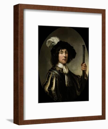 Portrait of a Young Man, 1640-60-Aelbert Cuyp-Framed Art Print