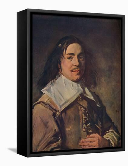 'Portrait of a Young Man', 1650-55-Frans Hals-Framed Premier Image Canvas