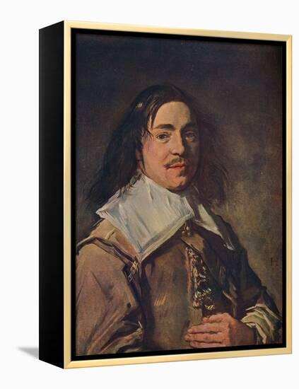 'Portrait of a Young Man', 1650-55-Frans Hals-Framed Premier Image Canvas