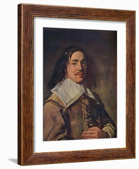 'Portrait of a Young Man', 1650-55-Frans Hals-Framed Giclee Print