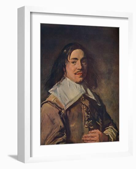 'Portrait of a Young Man', 1650-55-Frans Hals-Framed Giclee Print