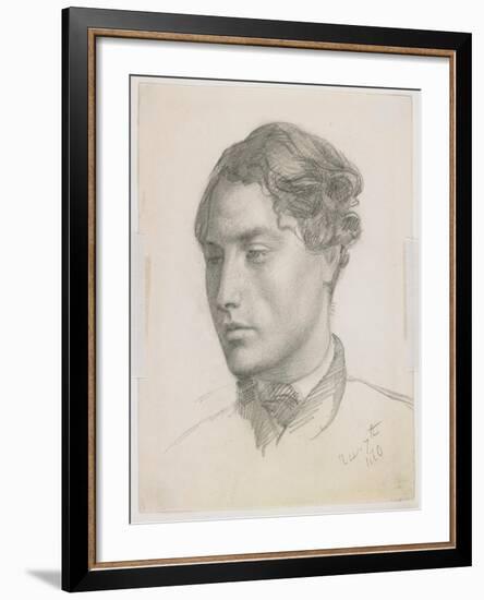 Portrait of a Young Man, 1860-Valentine Cameron Prinsep-Framed Giclee Print