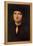 Portrait of a Young Man, Between 1495 and 1500-Perugino-Framed Premier Image Canvas