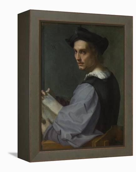 Portrait of a Young Man, Ca 1518-Andrea del Sarto-Framed Premier Image Canvas