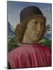 Portrait of a Young Man in Red, Ca 1485-Domenico Ghirlandaio-Mounted Giclee Print