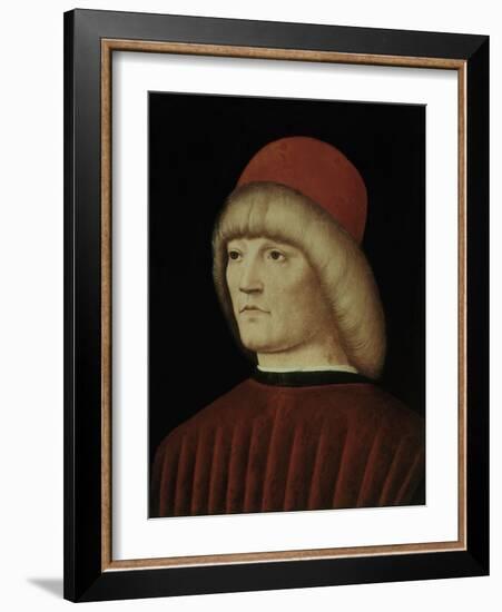 Portrait of a Young Man-Alvise Vivarini-Framed Giclee Print