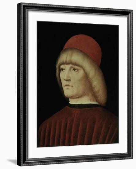 Portrait of a Young Man-Alvise Vivarini-Framed Giclee Print