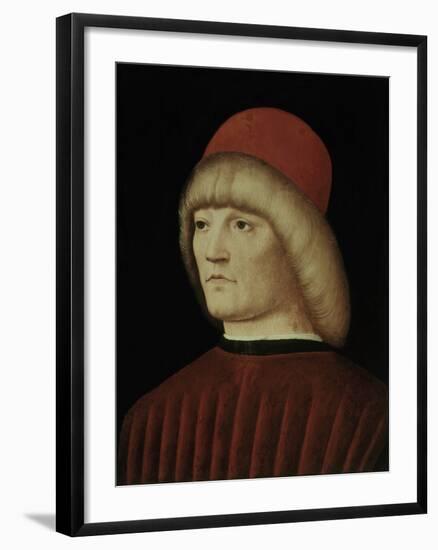 Portrait of a Young Man-Alvise Vivarini-Framed Giclee Print