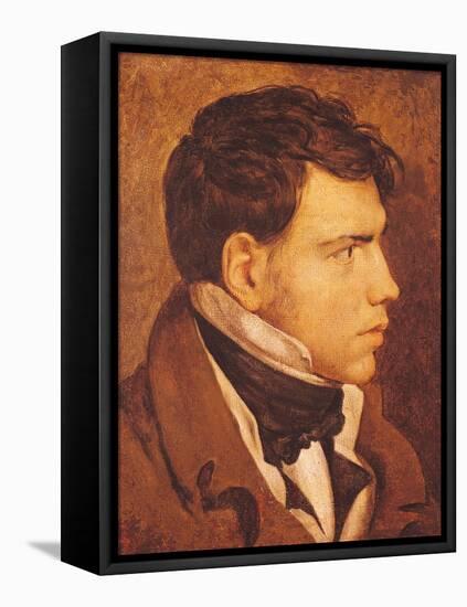 Portrait of a Young Man-Jean-Auguste-Dominique Ingres-Framed Premier Image Canvas