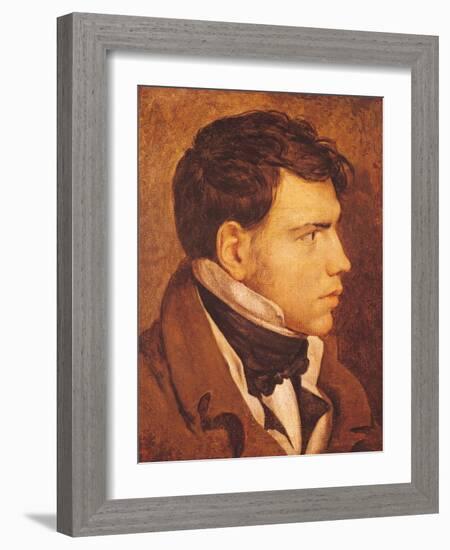 Portrait of a Young Man-Jean-Auguste-Dominique Ingres-Framed Giclee Print