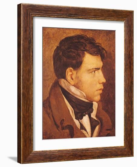 Portrait of a Young Man-Jean-Auguste-Dominique Ingres-Framed Giclee Print