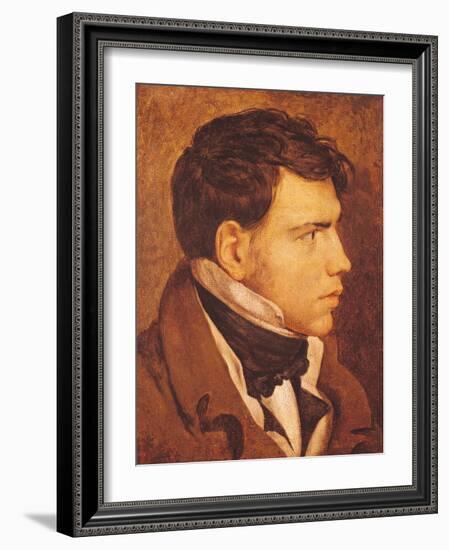 Portrait of a Young Man-Jean-Auguste-Dominique Ingres-Framed Giclee Print