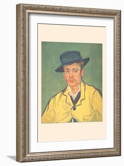 Portrait of a Young Man-Vincent van Gogh-Framed Art Print