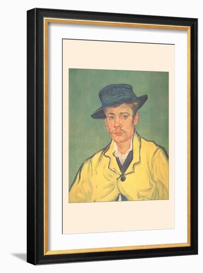 Portrait of a Young Man-Vincent van Gogh-Framed Art Print