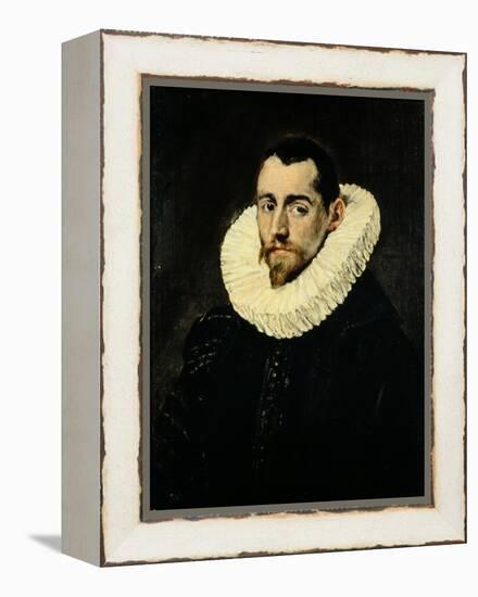Portrait of a Young Man-El Greco-Framed Premier Image Canvas