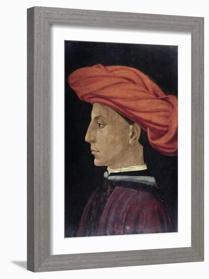 Portrait of a Young Man-Masaccio-Framed Giclee Print