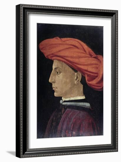 Portrait of a Young Man-Masaccio-Framed Giclee Print