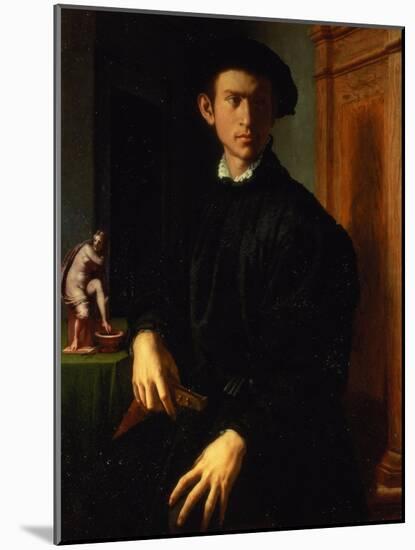 Portrait of a Young Man-Agnolo Bronzino-Mounted Giclee Print