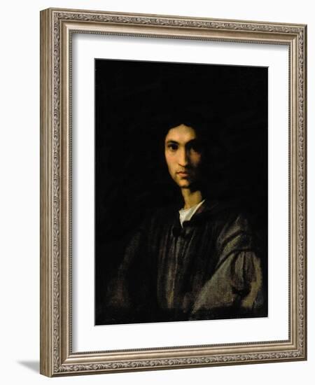 Portrait of a Young Man-Andrea del Sarto-Framed Giclee Print