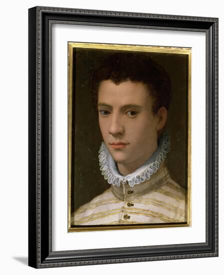 Portrait of a Young Man-Agnolo Bronzino-Framed Giclee Print