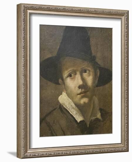 Portrait of a Young Man-Lodovico Carracci-Framed Giclee Print