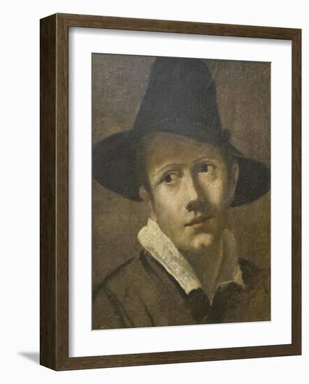 Portrait of a Young Man-Lodovico Carracci-Framed Giclee Print