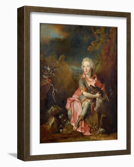 Portrait of a Young Nobleman, Ca 1714-Nicolas de Largillière-Framed Giclee Print