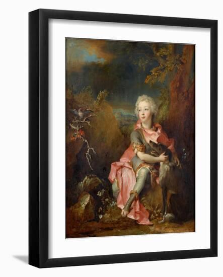 Portrait of a Young Nobleman, Ca 1714-Nicolas de Largillière-Framed Giclee Print