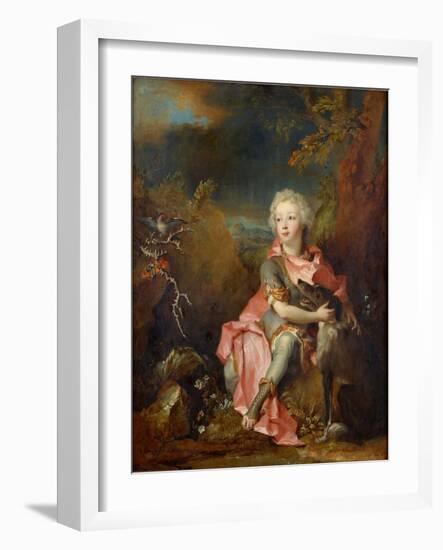 Portrait of a Young Nobleman, Ca 1714-Nicolas de Largillière-Framed Giclee Print