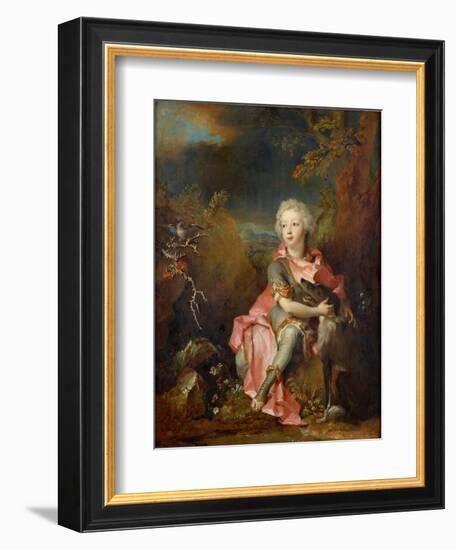 Portrait of a Young Nobleman, Ca 1714-Nicolas de Largillière-Framed Giclee Print