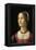 Portrait of a young woman - 1485-Domenico Ghirlandaio-Framed Premier Image Canvas