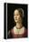 Portrait of a young woman - 1485-Domenico Ghirlandaio-Framed Premier Image Canvas