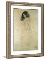 Portrait of a Young Woman, 1896-97-Gustav Klimt-Framed Giclee Print