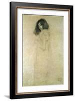 Portrait of a Young Woman, 1896-97-Gustav Klimt-Framed Giclee Print