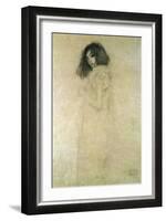 Portrait of a Young Woman, 1896-97-Gustav Klimt-Framed Giclee Print