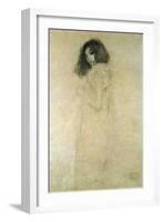Portrait of a Young Woman, 1896-97-Gustav Klimt-Framed Giclee Print