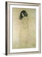 Portrait of a Young Woman, 1896-97-Gustav Klimt-Framed Giclee Print