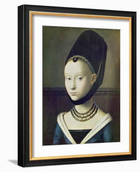 Portrait of a Young Woman, C. 1470-Philip James De Loutherbourg-Framed Giclee Print