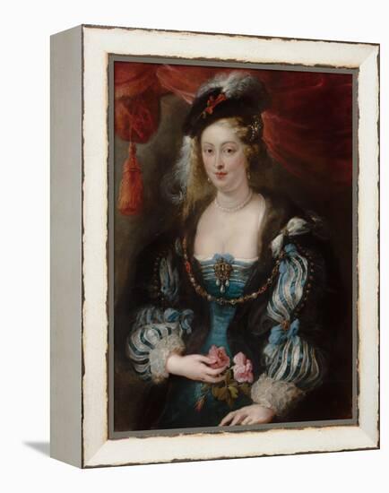 Portrait of a Young Woman, C.1620-30 (Oil on Panel)-Peter Paul (and studio) Rubens-Framed Premier Image Canvas